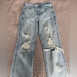Hollister Ultra High-Rise Mom Jean vintage stretch, Size 0s